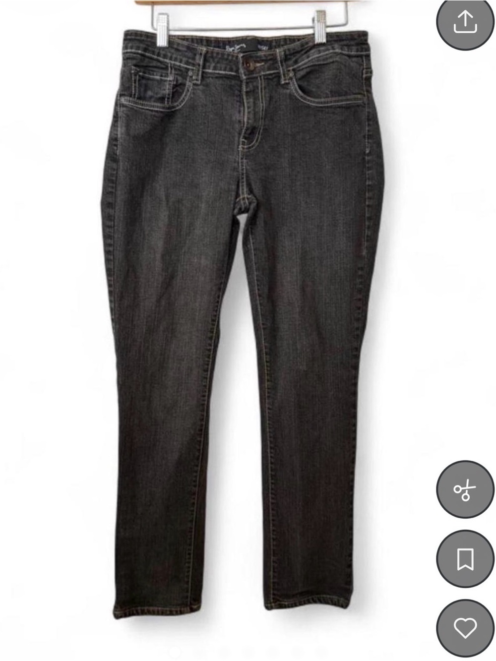 Pepe Jeans Women's Black Straight Leg Jeans Size 30